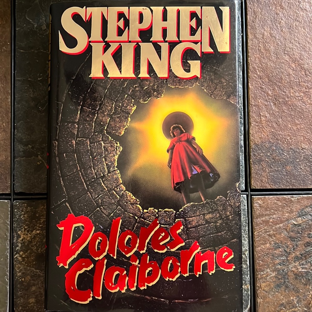 Stephen King “DOLORES CLAIBORNE” Hardcover book